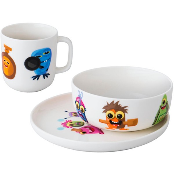 Фото - Набір дитячий 3 пр. Berghoff Monsters 3 пр. (1694050)